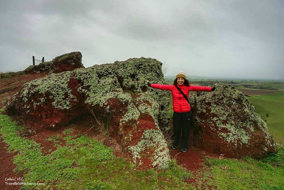 澳洲 火山 red rock colac