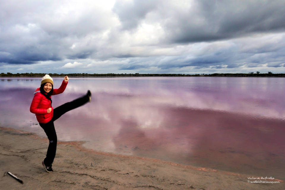 澳洲粉紅湖 pink lake australia