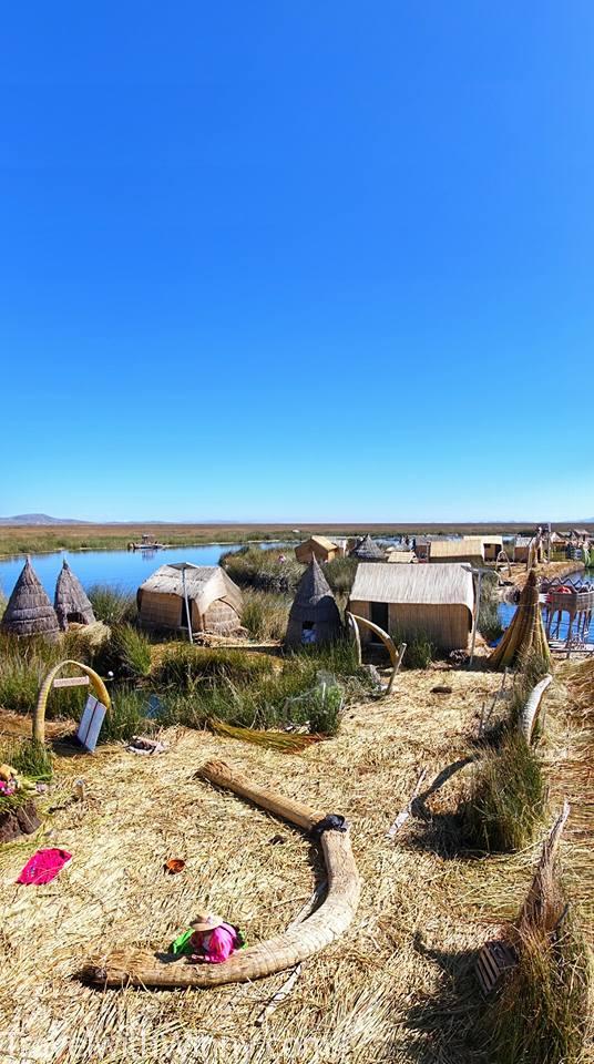 Islas flotantes de los uros 漂浮 蘆葦島