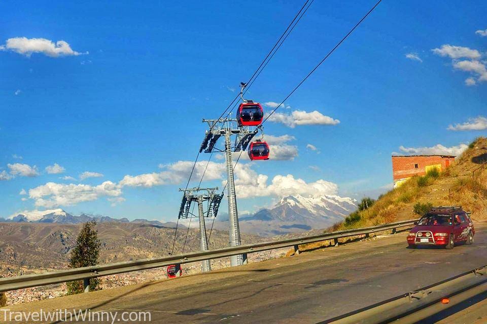 cable car La Paz拉巴斯 纜車