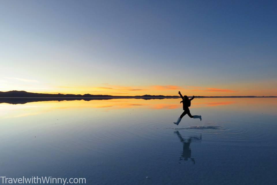 天空之鏡 uyuni reflection 玻利維亞