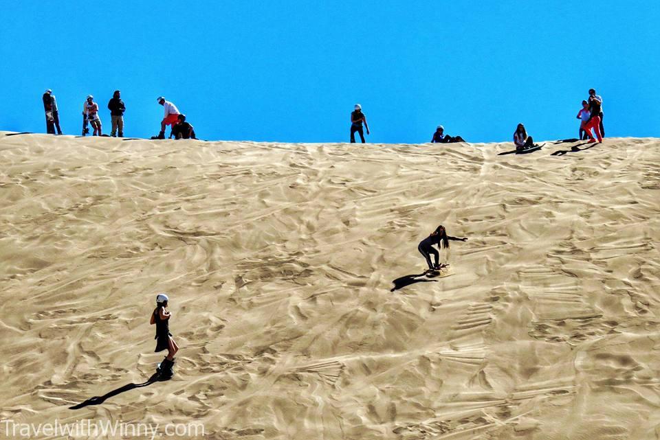 sandboarding 沙漠 滑板