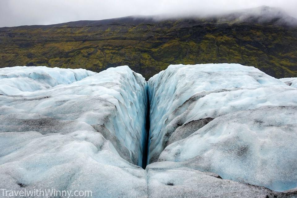 Falljökull Glacier 冰島 冰川健行