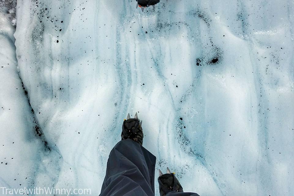 Falljökull Glacier 冰島 冰川健行