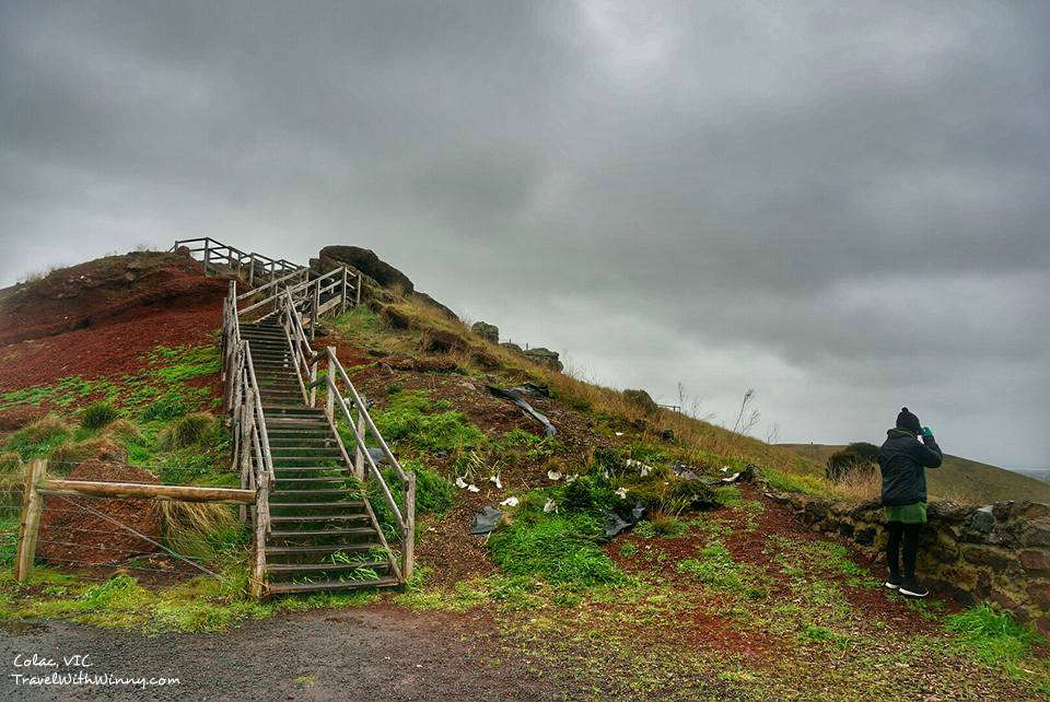 澳洲 火山 red rock colac