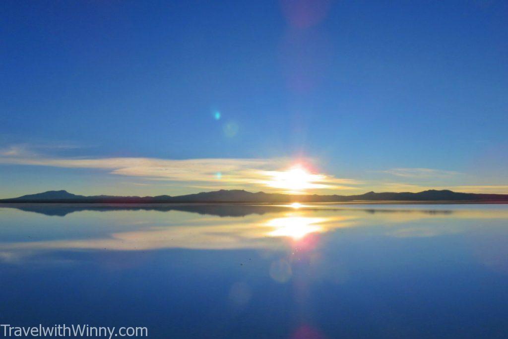 天空之鏡 uyuni reflection 玻利維亞 日出 SUNRISE