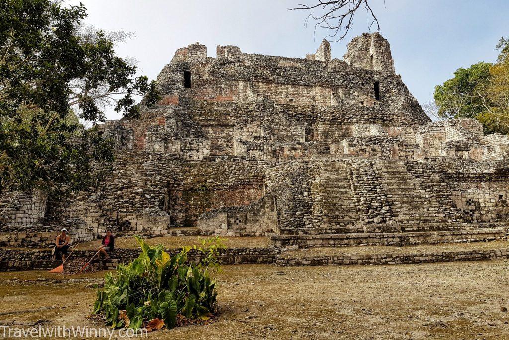 Becan mexico 馬雅遺址 墨西哥