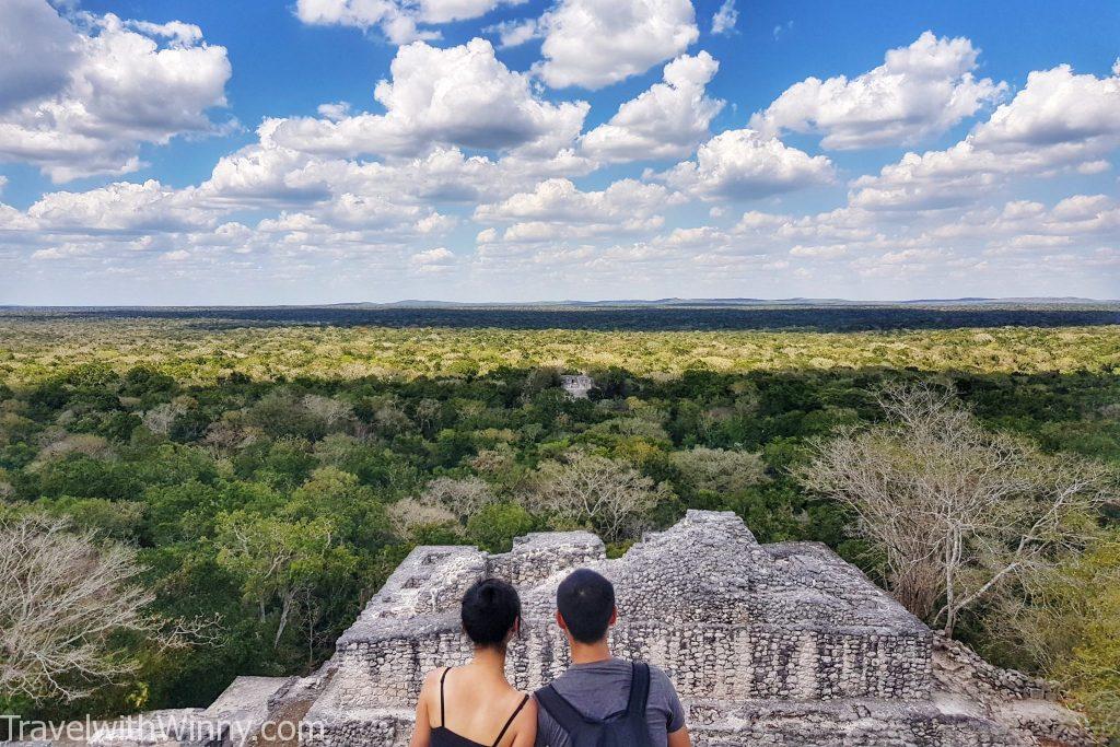 卡拉克穆爾 calakmul 墨西哥 馬雅 mayan ruin mexico