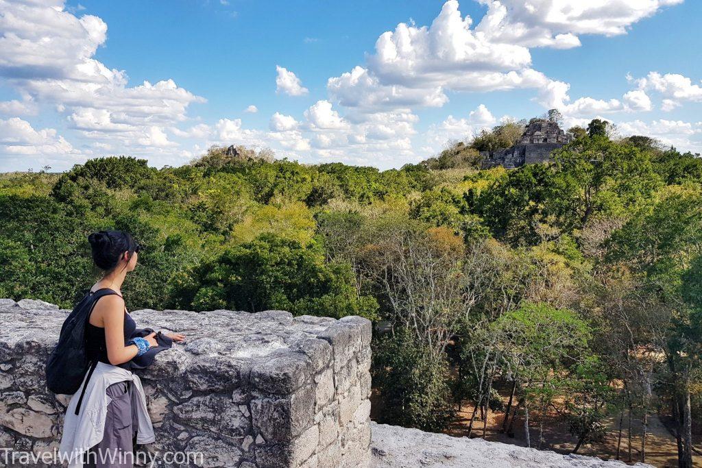 卡拉克穆爾 calakmul 墨西哥 馬雅 mayan ruin mexico