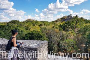 卡拉克穆爾 calakmul 墨西哥 馬雅 mayan ruin mexico