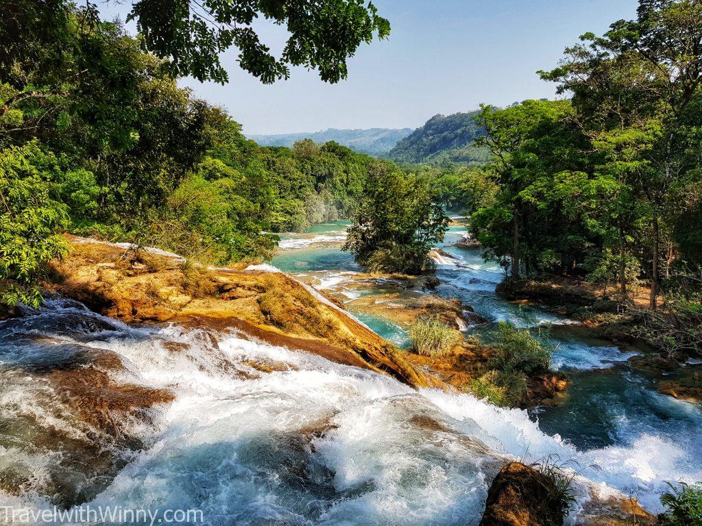  Agua Azul 藍水瀑布 墨西哥 mexico