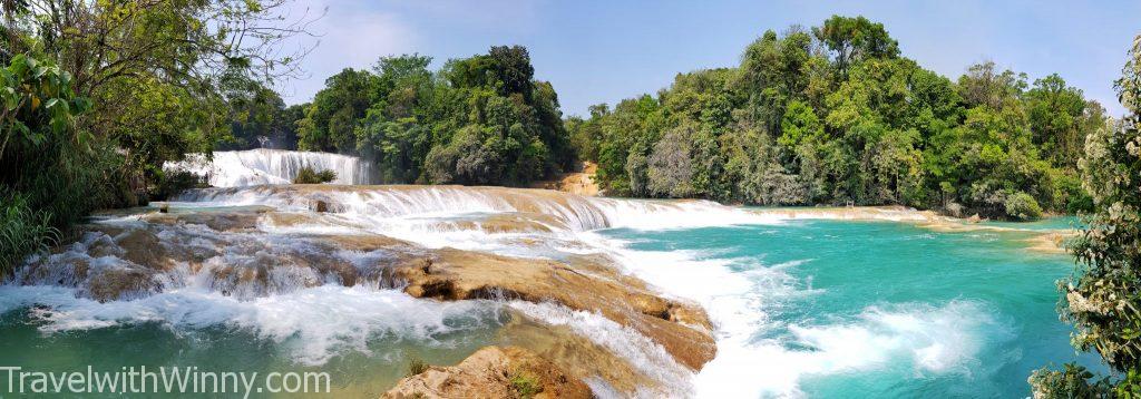 Agua Azul 藍水瀑布 墨西哥 mexico