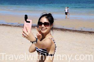 海邊自拍 beach selfie