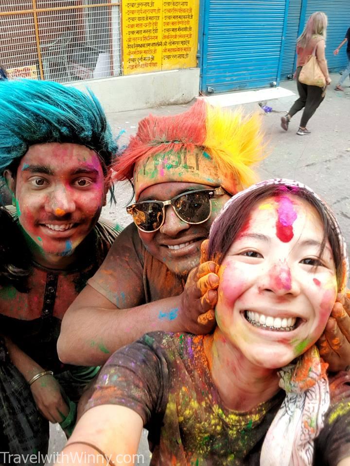 holi festival rishikesh 五彩節