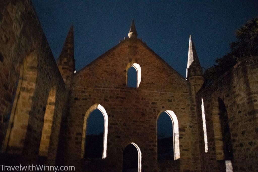 port arthurs 亞瑟港 ghost tour 幽靈之旅 convict church 囚犯教堂