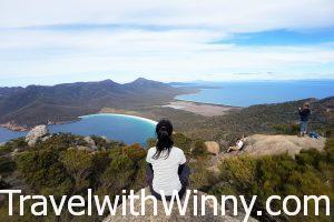 菲辛那國家公園 Freycinet National Park 的酒杯灣 Wineglass Bay