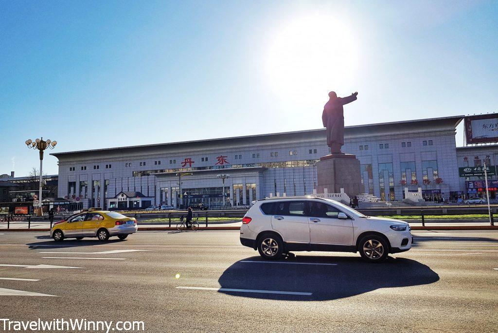 dandong station 丹東火車站