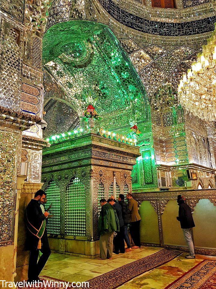 Shah Cheragh 光明王之墓 綠色清真寺 shiraz green mosque