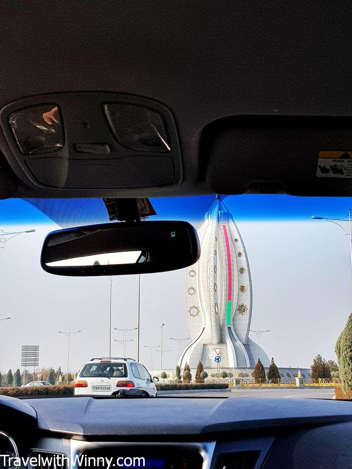 giant thermometer ashgabat