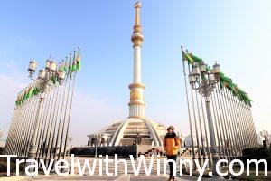 Independence monument ashgabat
