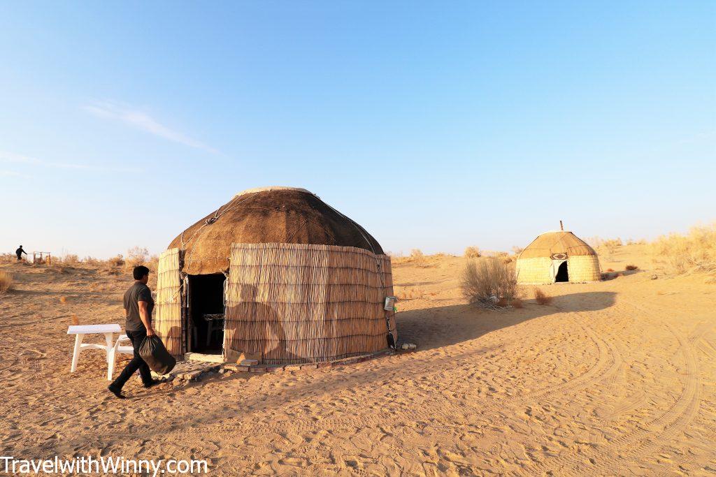 darvaza gas crater yurt 