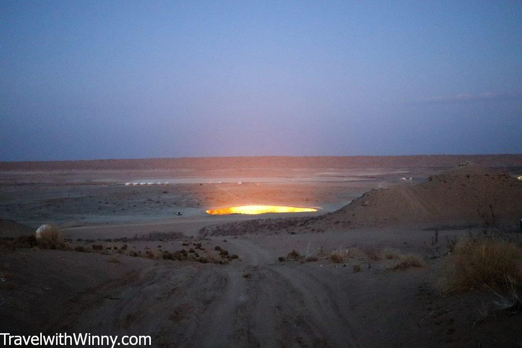 土庫曼地獄之門 gates of hell turkmenistan darvaza gas crater