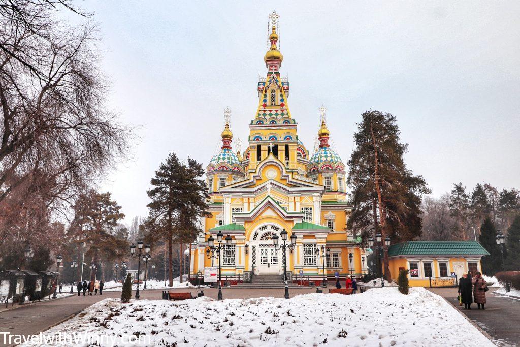 Zenkov's cathedral 阿拉木圖升天大教堂