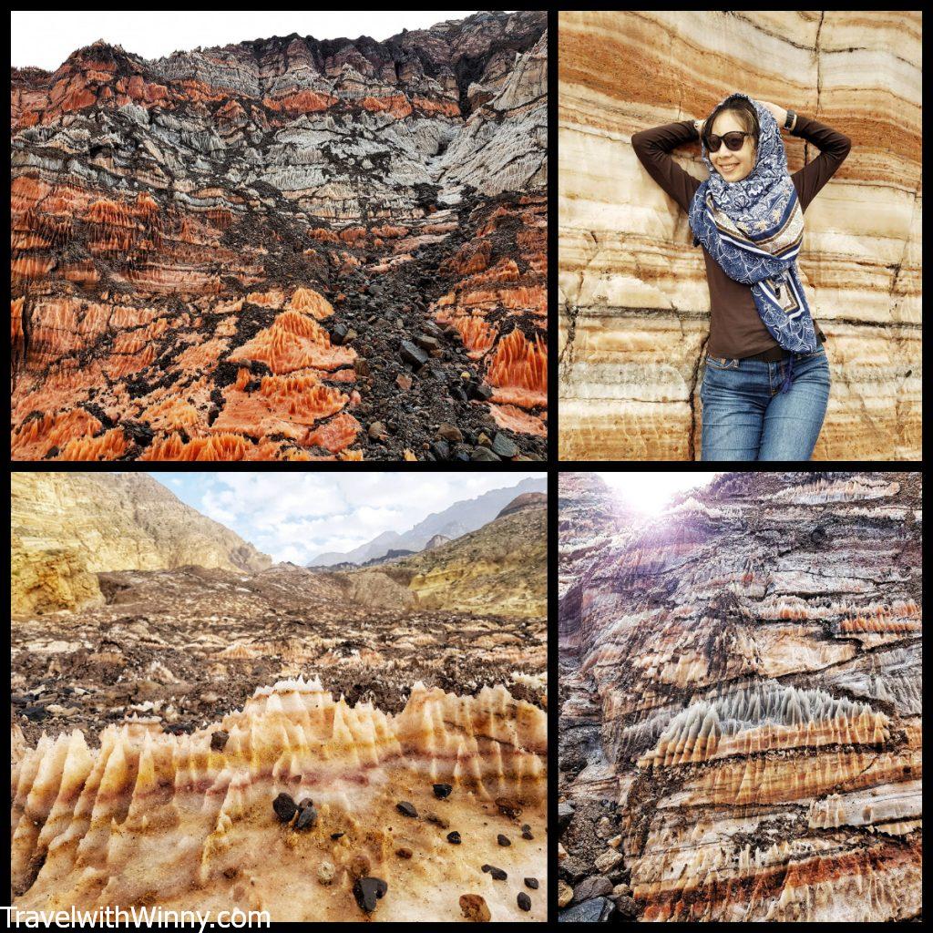 賈沙克 鹽丘 Jashak Salt Dome 彩虹山 iran 伊朗