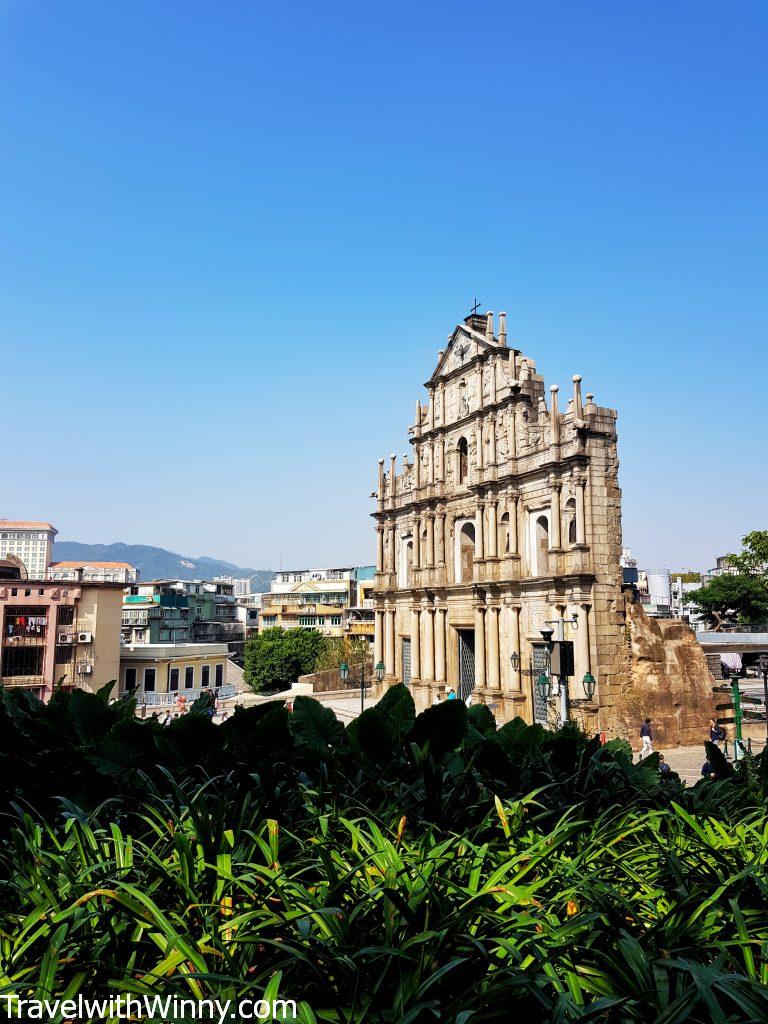 Ruins of St. Paul's 大三巴牌坊 澳門自由行