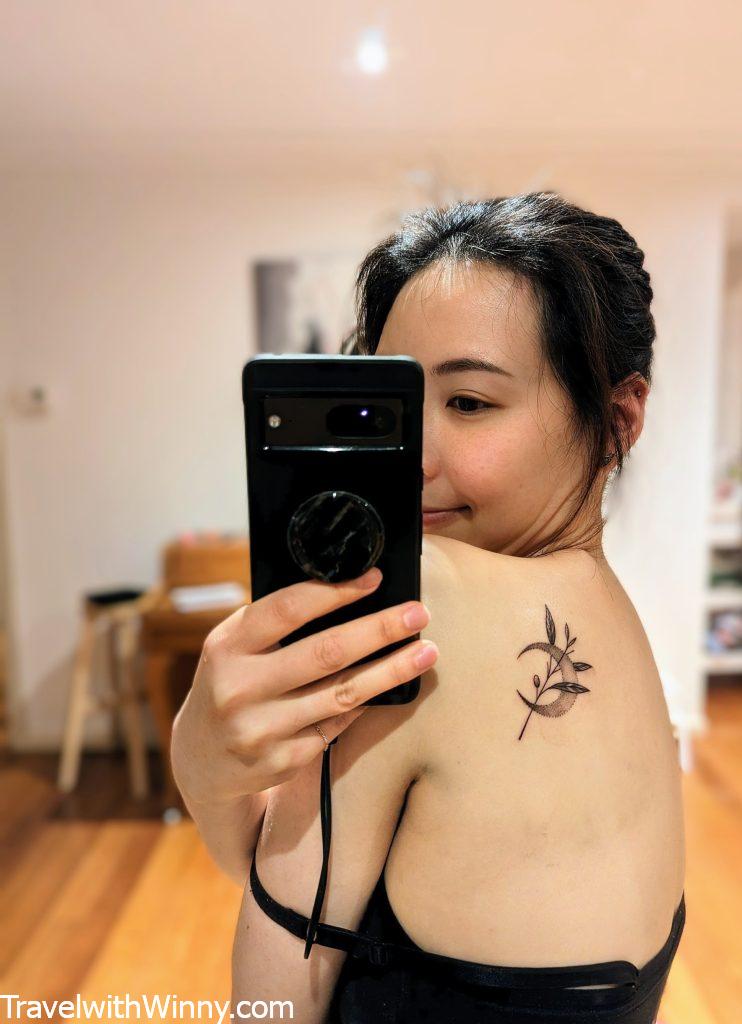 刺青疼痛指數 moon tattoo 月亮刺青