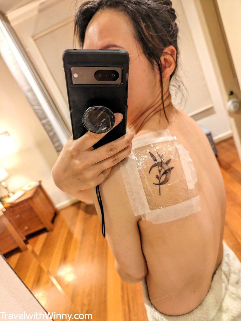 刺青疼痛指數 moon tattoo 月亮刺青