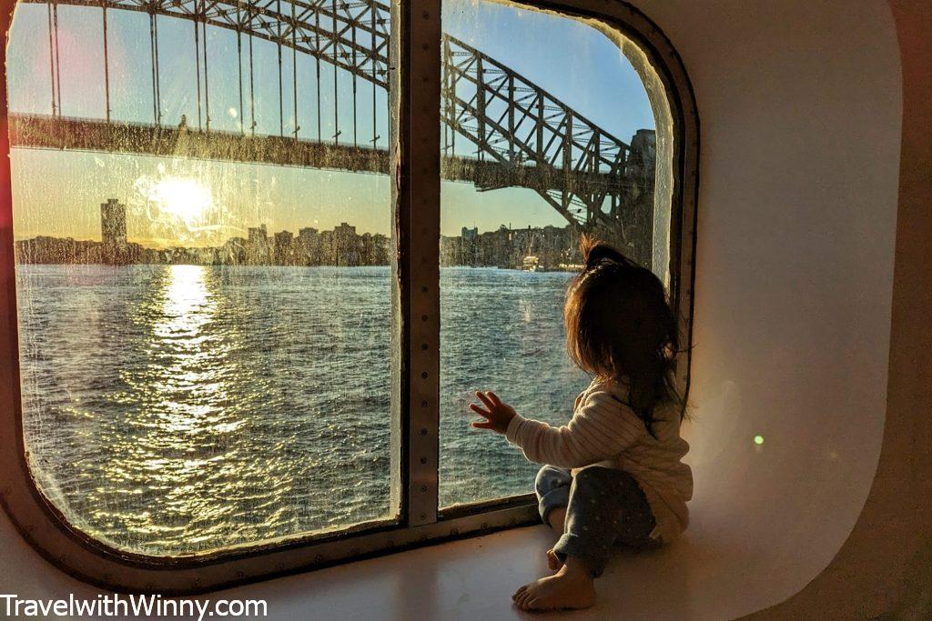 雪梨大橋 夕陽 sydney harbour bridge sunset