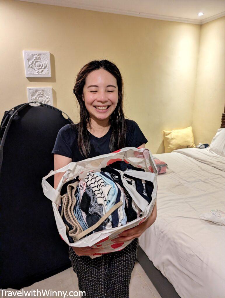 fresh laundry