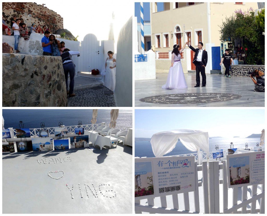 希臘 自助婚紗 Santorini Wedding