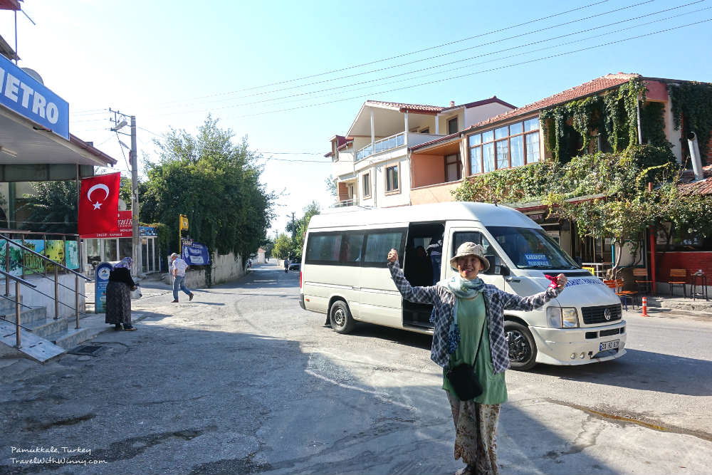 denizli to pamukkale bus 公車