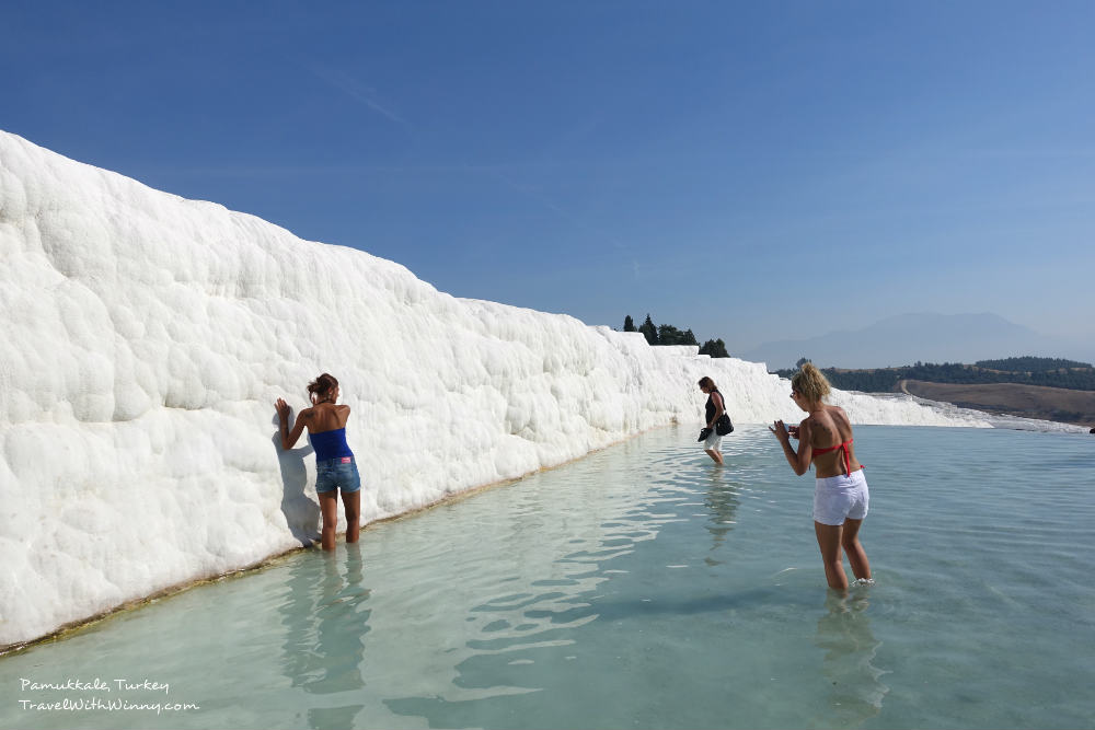 Travertines Pamukkale 土耳其 棉堡 水池