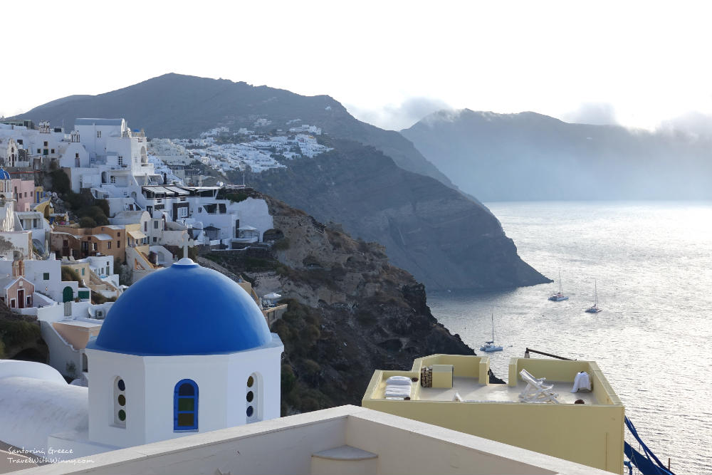 santorini oia 希臘 風景