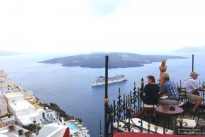 聖托里尼 希臘風景 Food in Santorini