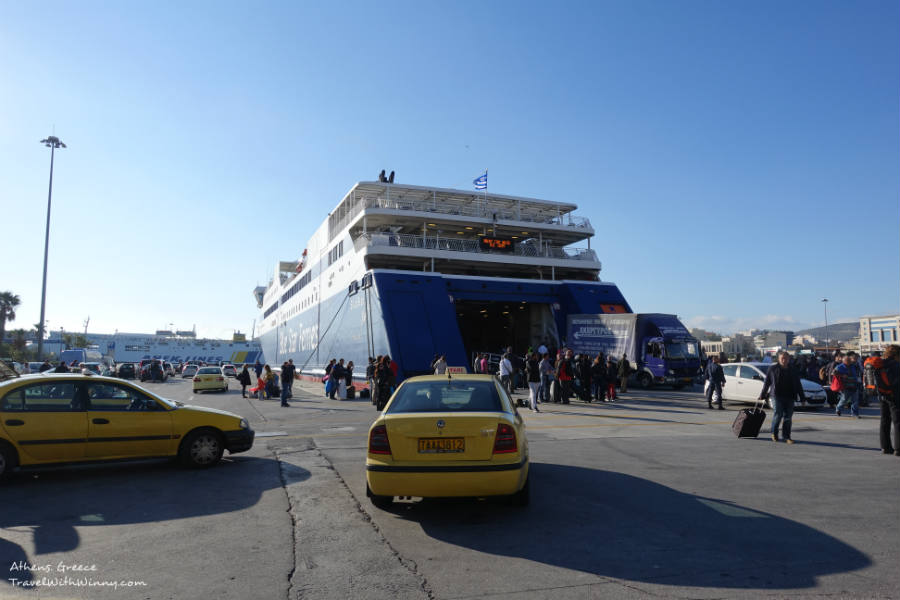 Blue star ferries greece 希臘渡輪