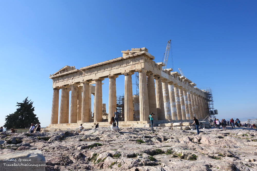 The Parthenon 帕德嫩神殿 雅典 衛城