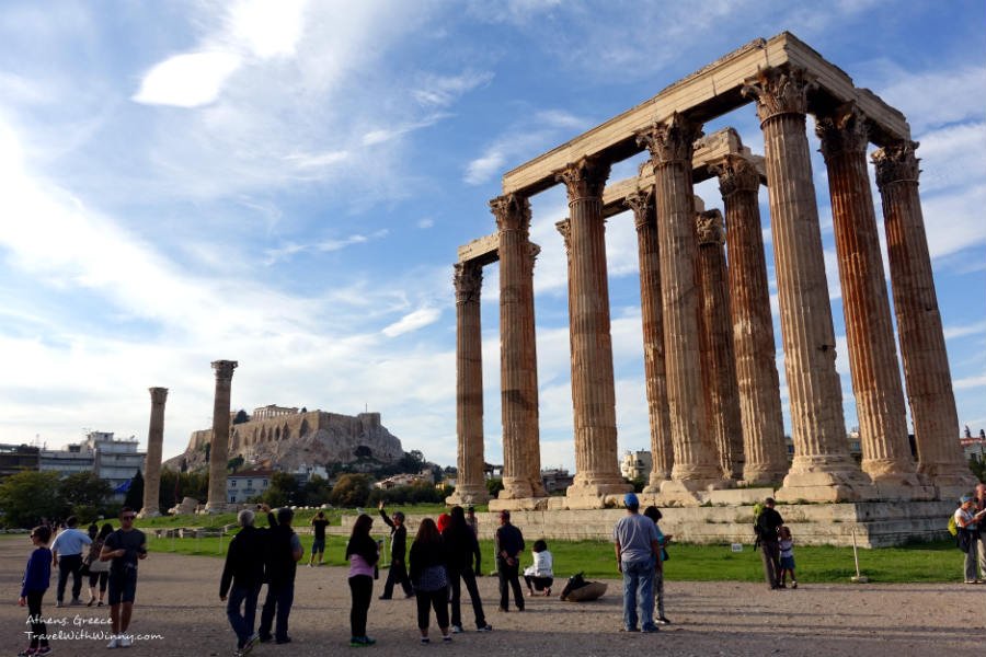 Temple of Olympian Zeus (Olympieion) 奧林匹亞 宙斯 神廟