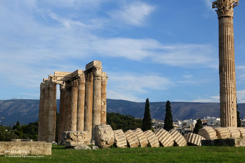 Temple of Olympian Zeus (Olympieion) 奧林匹亞 宙斯 神廟