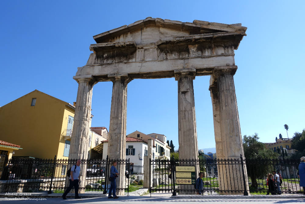 The Roman Agora at Athens Athens on a budget