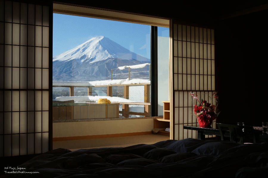 湖山亭 富士山 ubuya mt fuji view