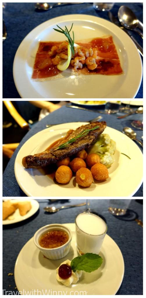 food on cruise 南極食物