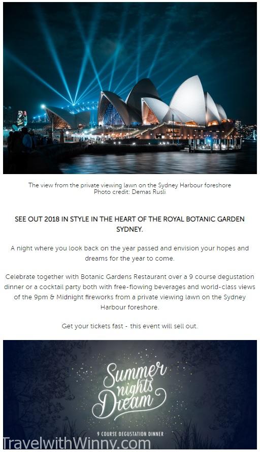 雪梨跨年門票 sydney nye